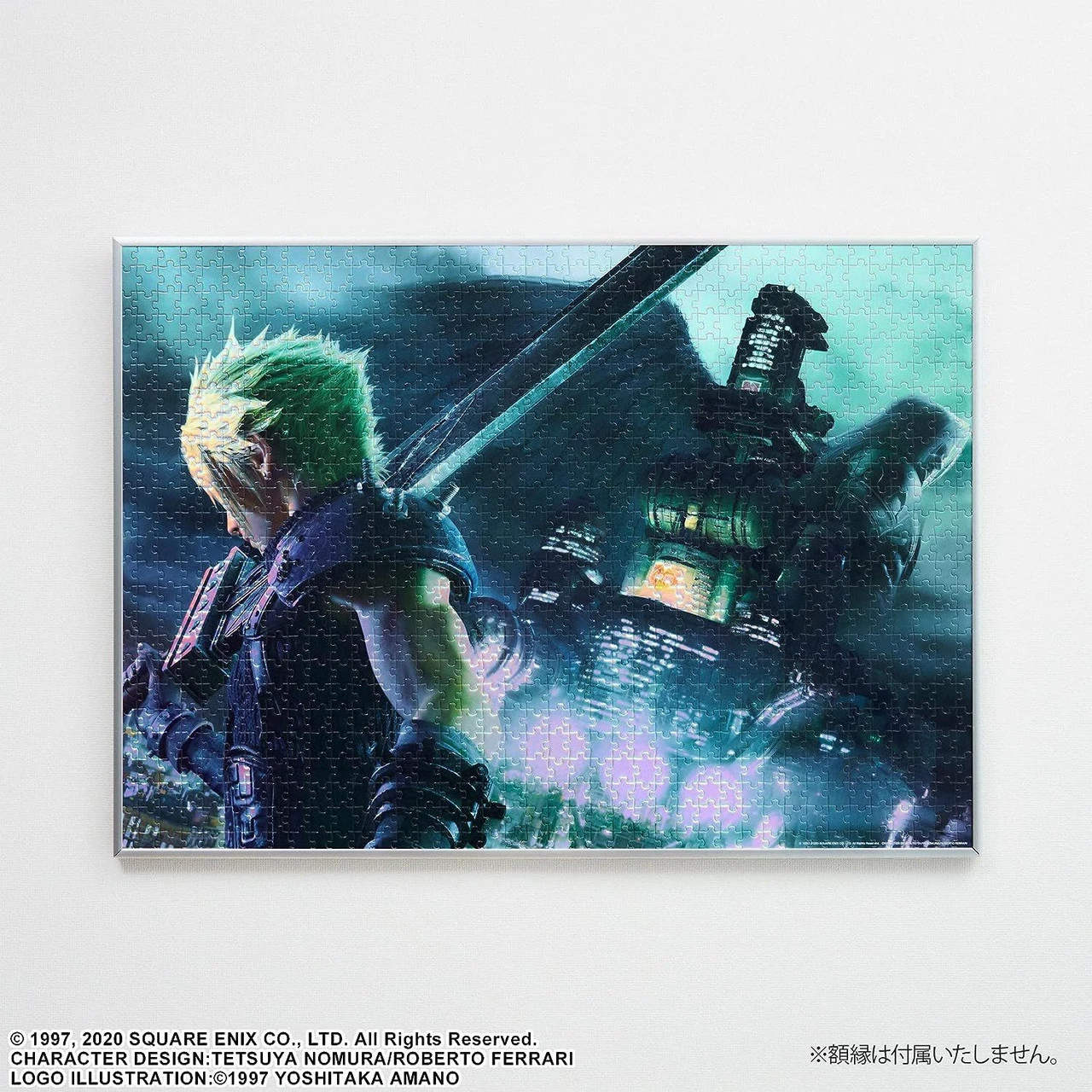Square Enix Final Fantasy VII Remake Premium Jigsaw Puzzle Key Art Cloud & Sephiroth 1000pcs - Image 4