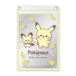 Pokemon Center Original PokePeace Small Folding Mirror - Pikachu & Pichu