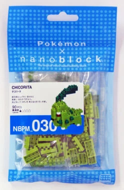 Kawada NBPM-030 Nanoblock Pokemon Chikorita