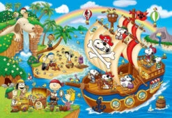 Apollo-sha Jigsaw Puzzle 48-795 Peanuts Pirates Snoopy Adventure (300 Pieces)
