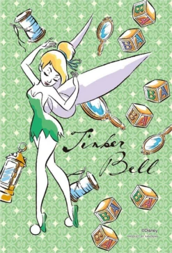 Yanoman Prism Art Jigsaw Petit Puzzle 97-108 Disney Tinker Bell (70 Pieces)