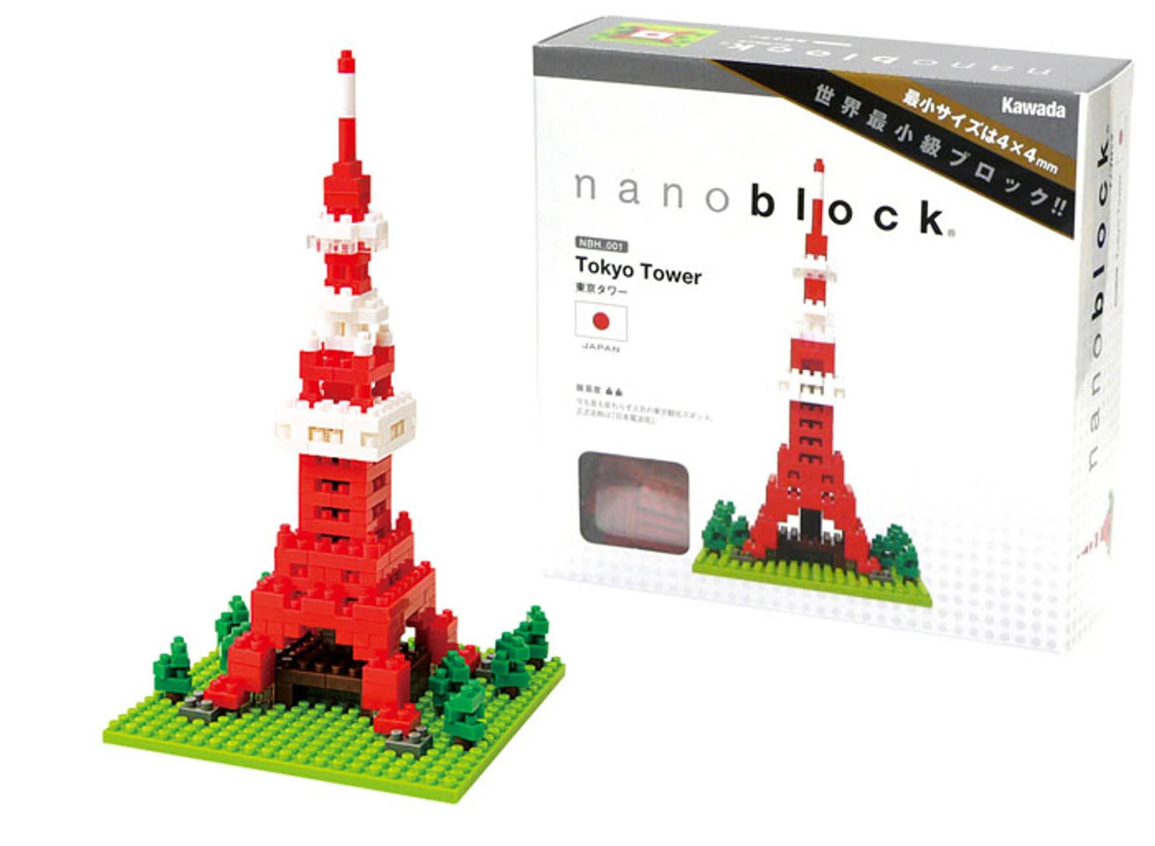 Kawada NBH-001 Nanoblock Tokyo Tower - Image 2